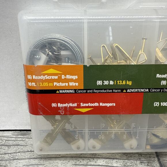 3-OOK Ready Nail Medium Picture Hanging Kits 48pc Piece 10lb-100lb - Picture 6 of 9